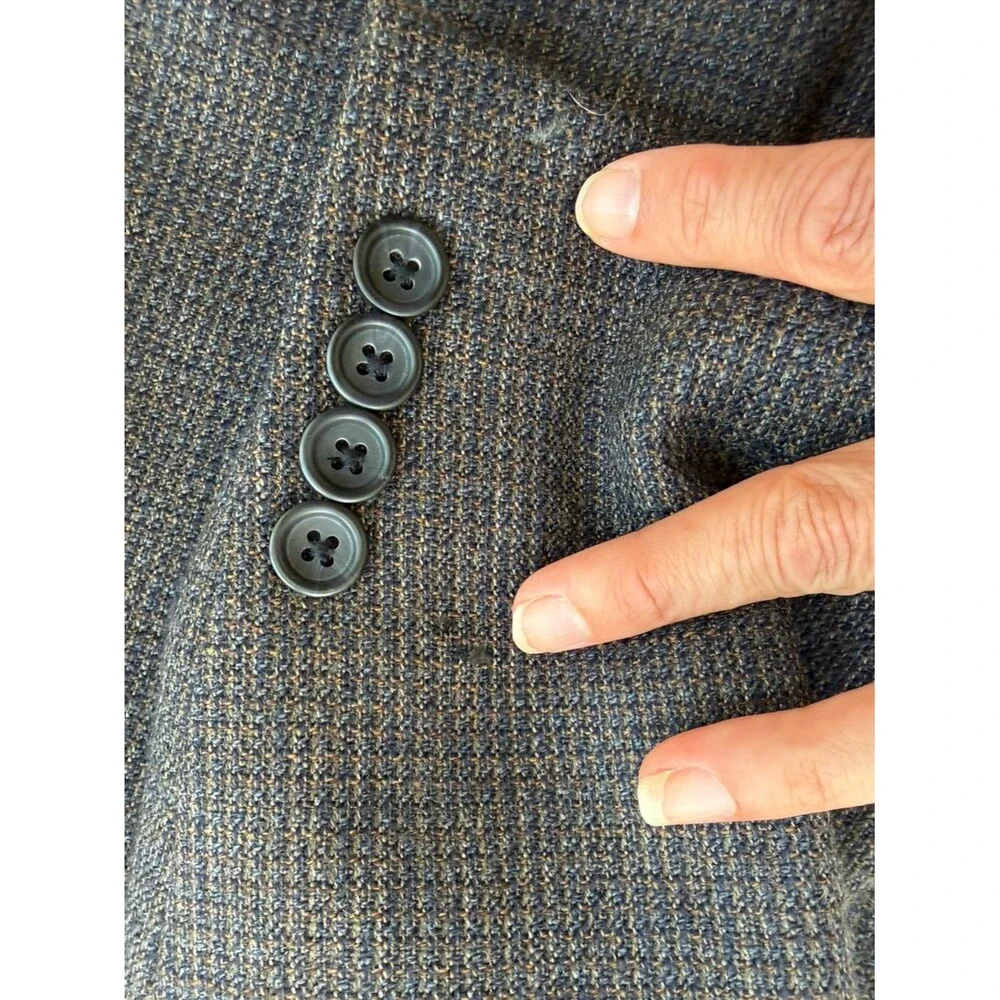 Pronto Uomo Platinum Super 120s Lambswool Sport Coat Blazer 44R